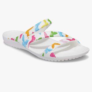 NWT Crocs kadee II graphic sandal size w6